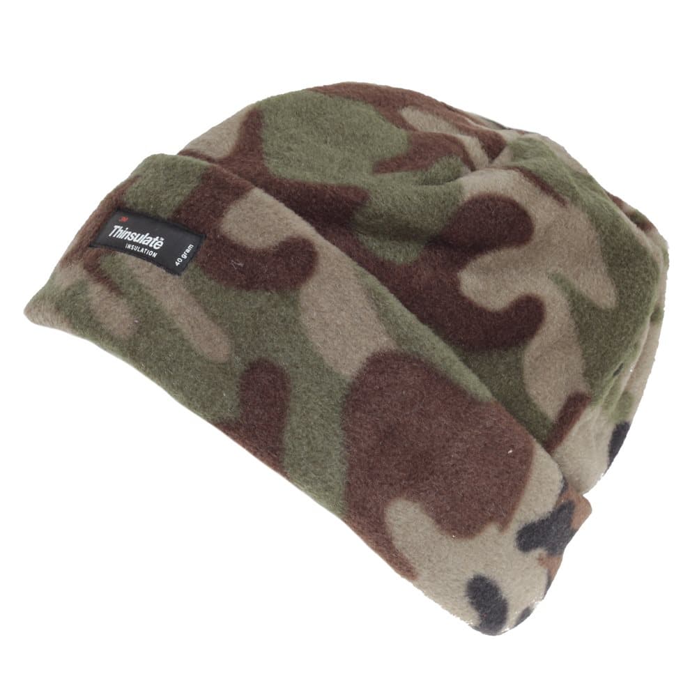 Childrens/Kids Camouflage Pattern Beanie Hat