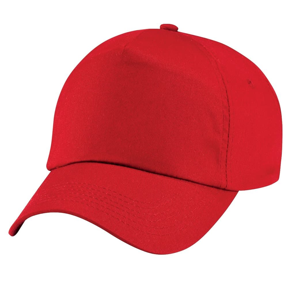 Beechfield Plain Unisex Junior Original 5-panel baseballmössa