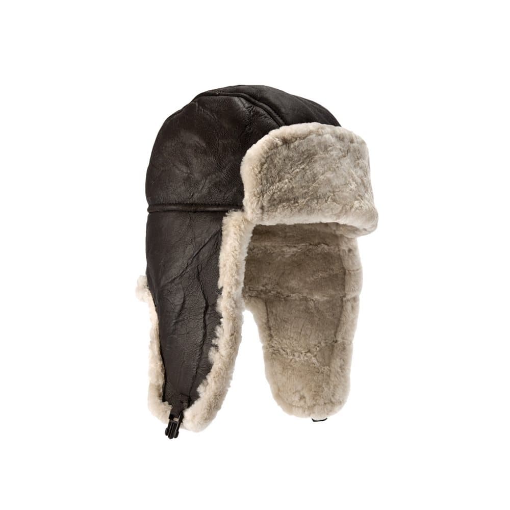 Eastern Counties Leather Mens Heydon Sheepskin Flying Hat