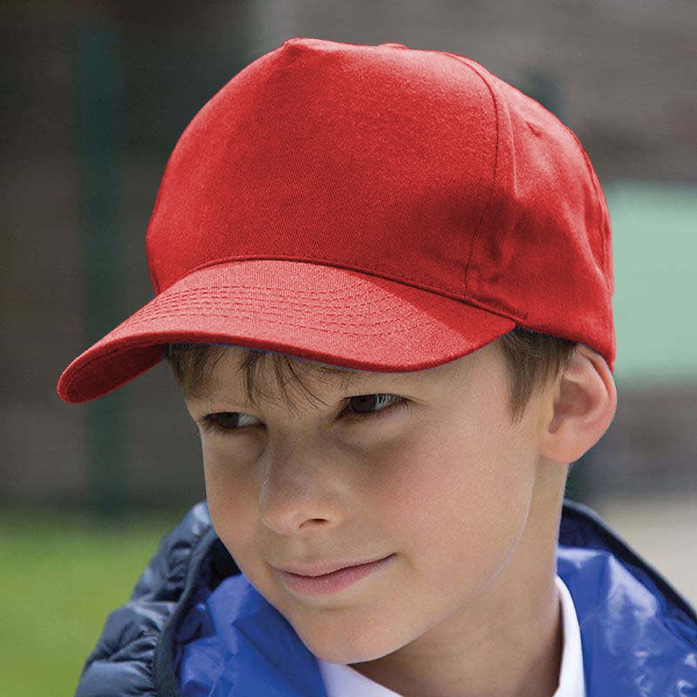 Result Hovedbeklædning Børn/Børn Boston 65/35 Polycotton Cap