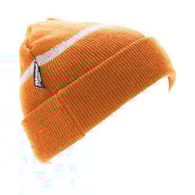 Result Unisex Childrens Wooly Thermal Ski/Winter Hat with Reflective Woven Threaded Band