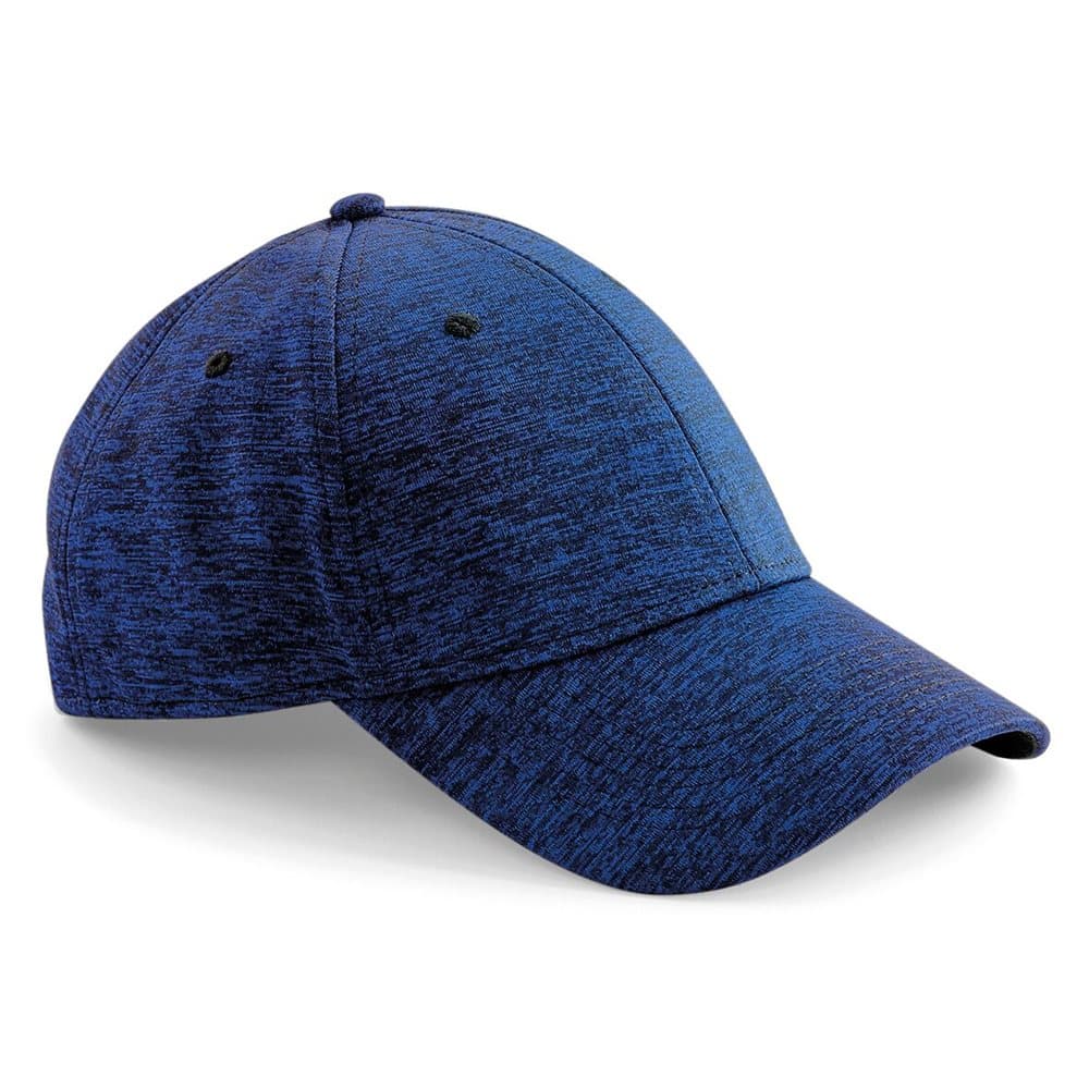 Beechfield Unisex Adults Spacer Marl Stretch Fit Cap (Pack of 2)