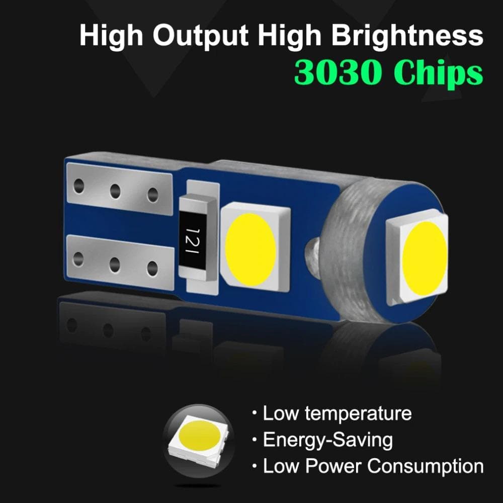 T5 slim 3x 3030 smd led white lamp