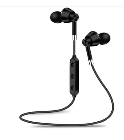 Hörlurar Blåtooth M7 in ear | Magnetic Svart