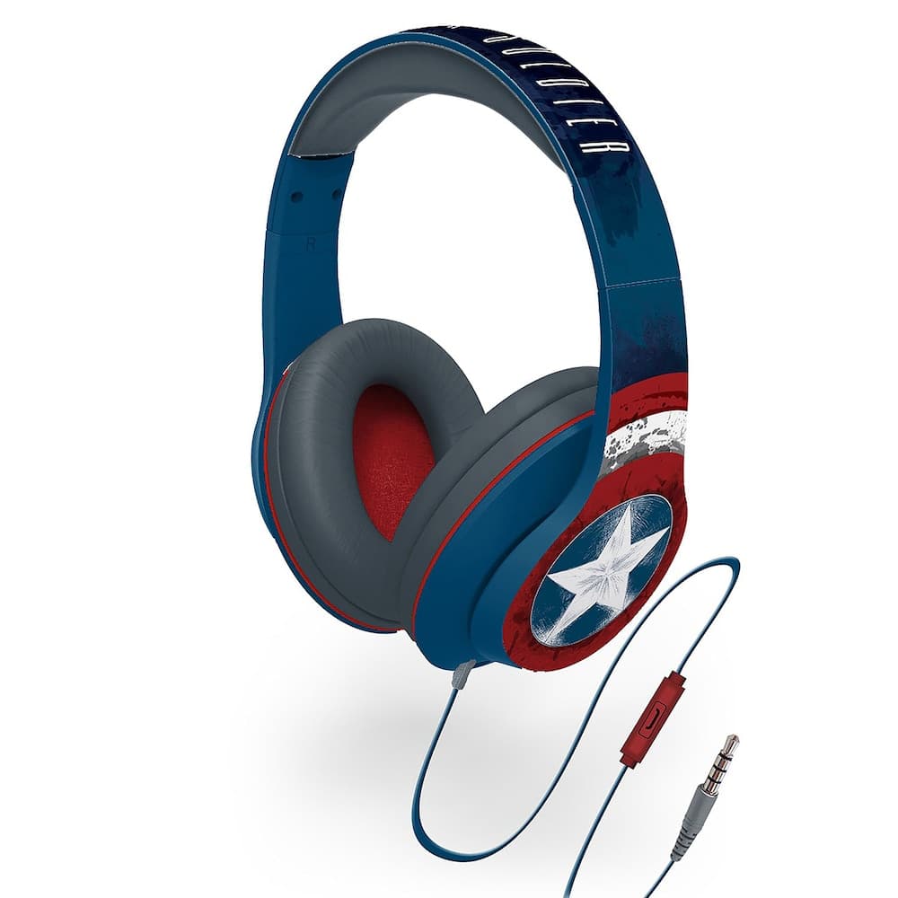 Disney eKids CAPTAIN AMERICA Over-Ear-hovedtelefoner med mikrofon