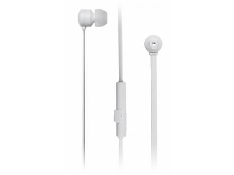 KitSound Ribbons, Hodesett, In-ear, Hvit, Stereofonisk, Trådløs, 10 m