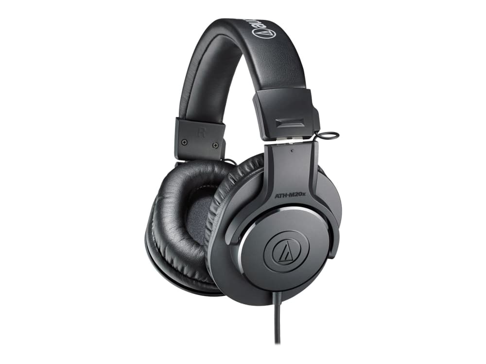 Audio-Technica ATH M20X - M Series - hodetelefoner - full størrelse - kablet - 3,5 mm jakk