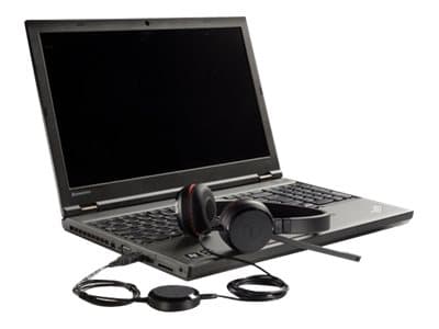 Jabra Evolve 30 II UC stereo - Hodesett - on-ear - kablet - 3,5 mm jakk