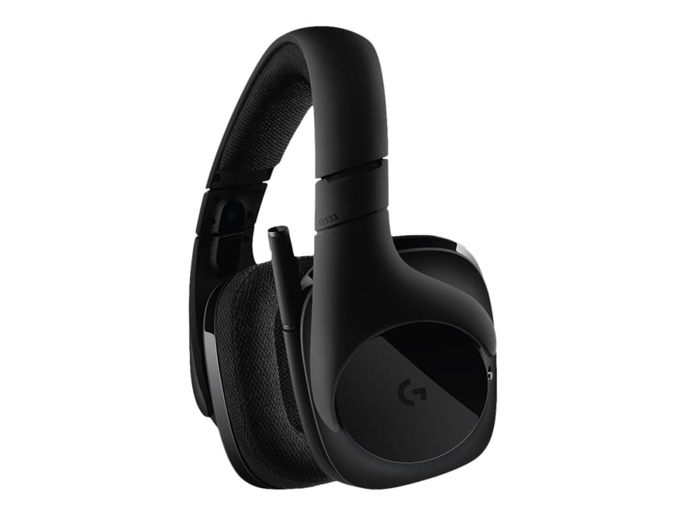 Logitech Gaming Headset G533 - Headset - 7.1-kanals - fullstorlek - trådlös