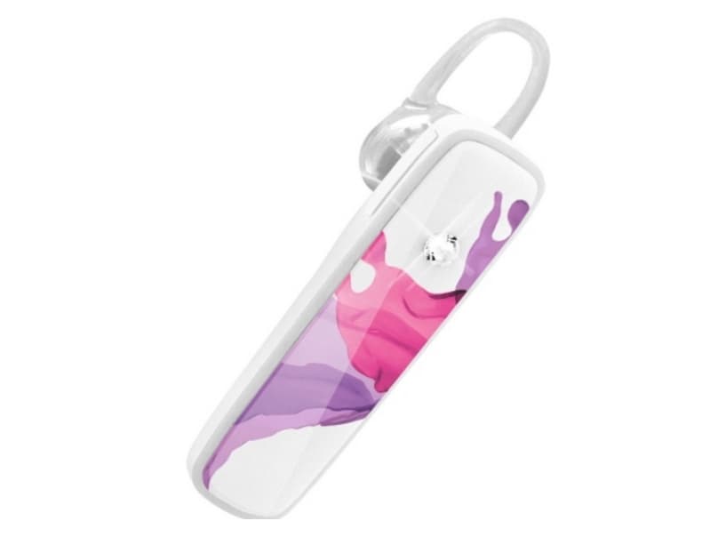 White Diamonds 8020LIQ41, Hodesett, Ørekrok, In-ear, Samtaler og musikk, Rosa, Hvit, Mono, Trådløs