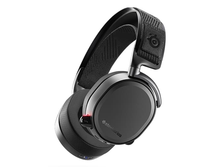 SteelSeries Arctis Pro Wireless - Headset - fullstorlek - Bluetooth/radiofrekvens 2,4 GHz - trådlös