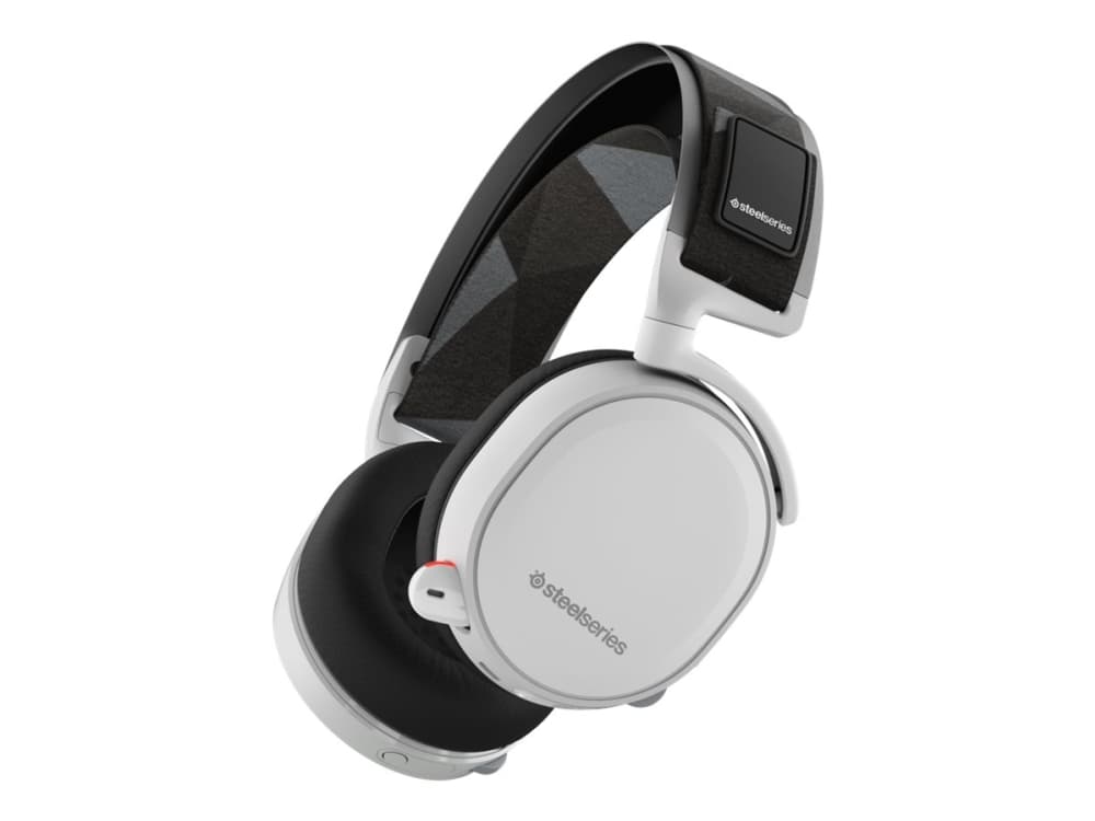 SteelSeries Arctis 7 - 2019 Edition - headset - fullstorlek - 2,4 GHz - trådlös - vit
