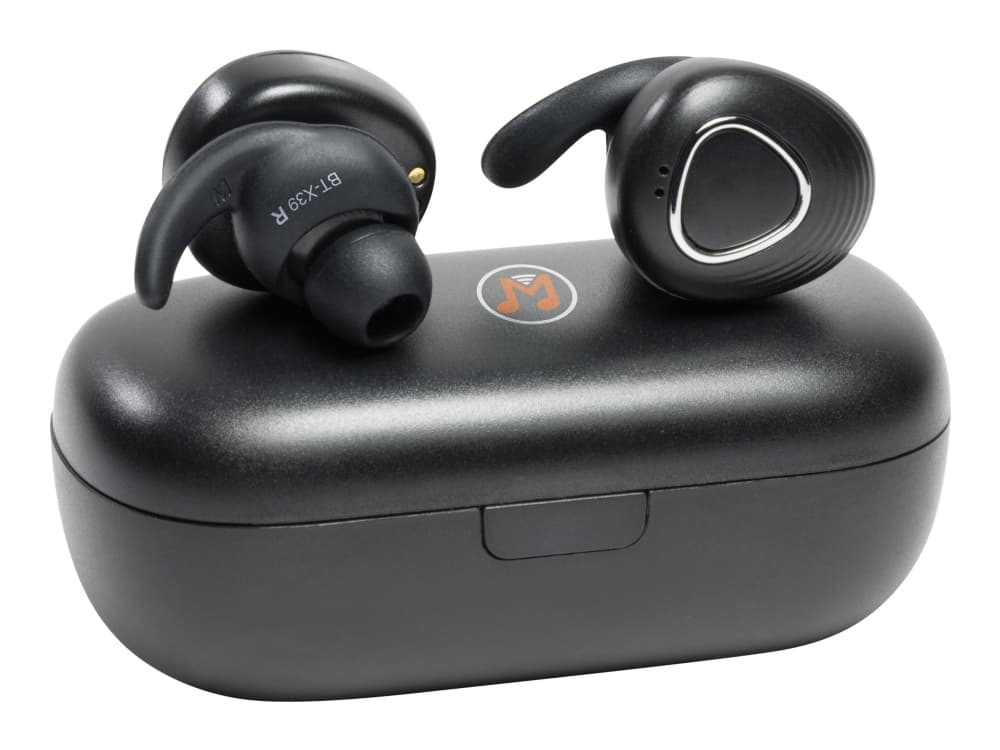 Technaxx MusicMan BT-X39 - True wireless-hörlurar med mikrofon - inuti örat - Bluetooth - ljudisolerande