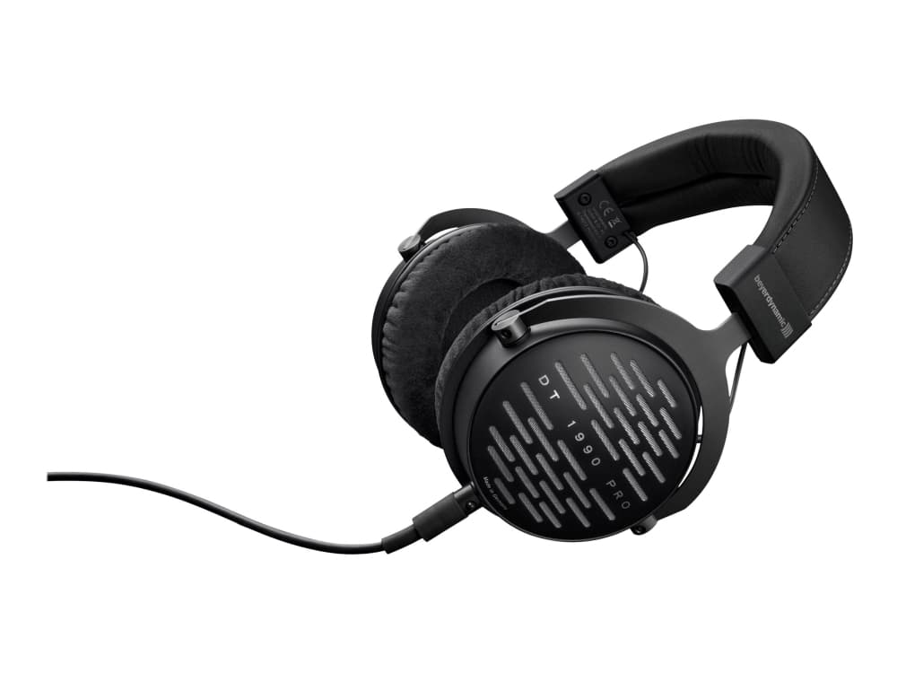 beyerdynamic DT 1990 PRO 250 Ohm - Hodetelefoner - full størrelse - kablet - 3,5 mm jakk - svart