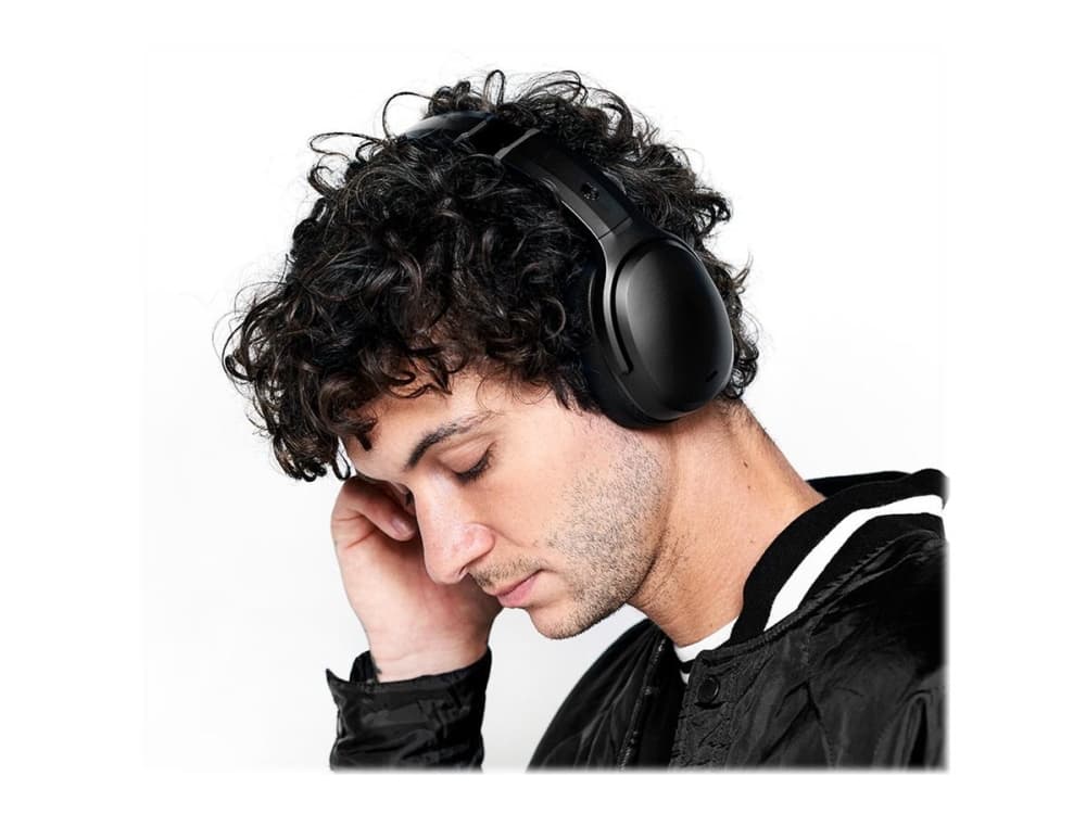 Skullcandy Crusher ANC, Hörlurar, Huvudband, Samtal och musik, Svart, Digital, Trådlös