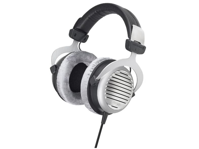 Beyerdynamic DT 990, Hodetelefoner, Hodebånd, Halsbånd, Musikk, Svart, Sølv, 3 m, Koblet med ledninger (ikke trådløs)