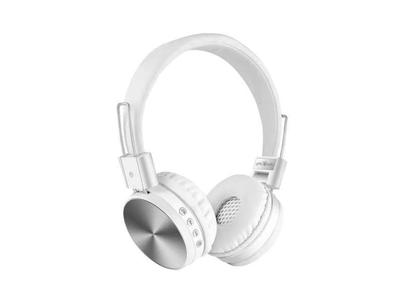 Gembird Kyoto, Headset, Built-in microphone, Huvudband, Calls & Music, Vit, Binaural