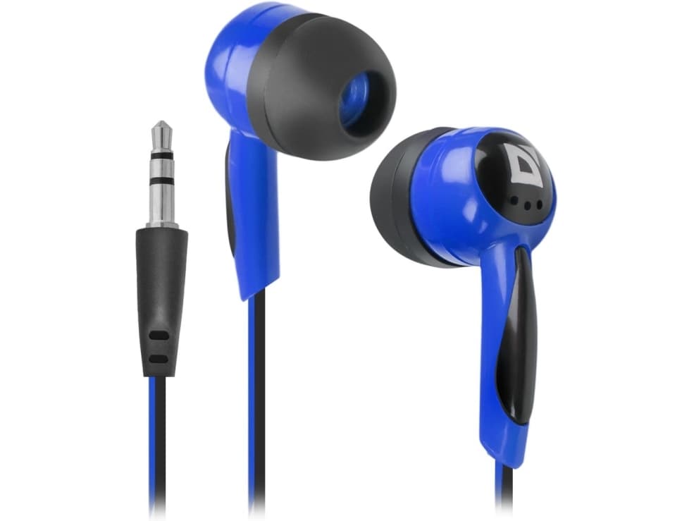 Defender Basic 604 Headphones Black-Blue (63608)