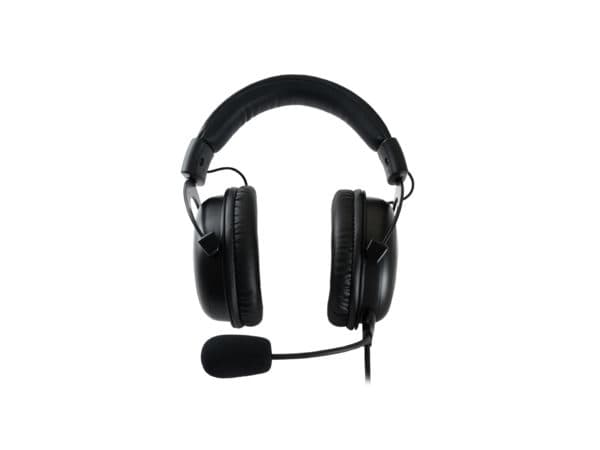 QPAD QH-95, Hodesett, Hodebånd, Spilling, Svart, Stereofonisk, In-line