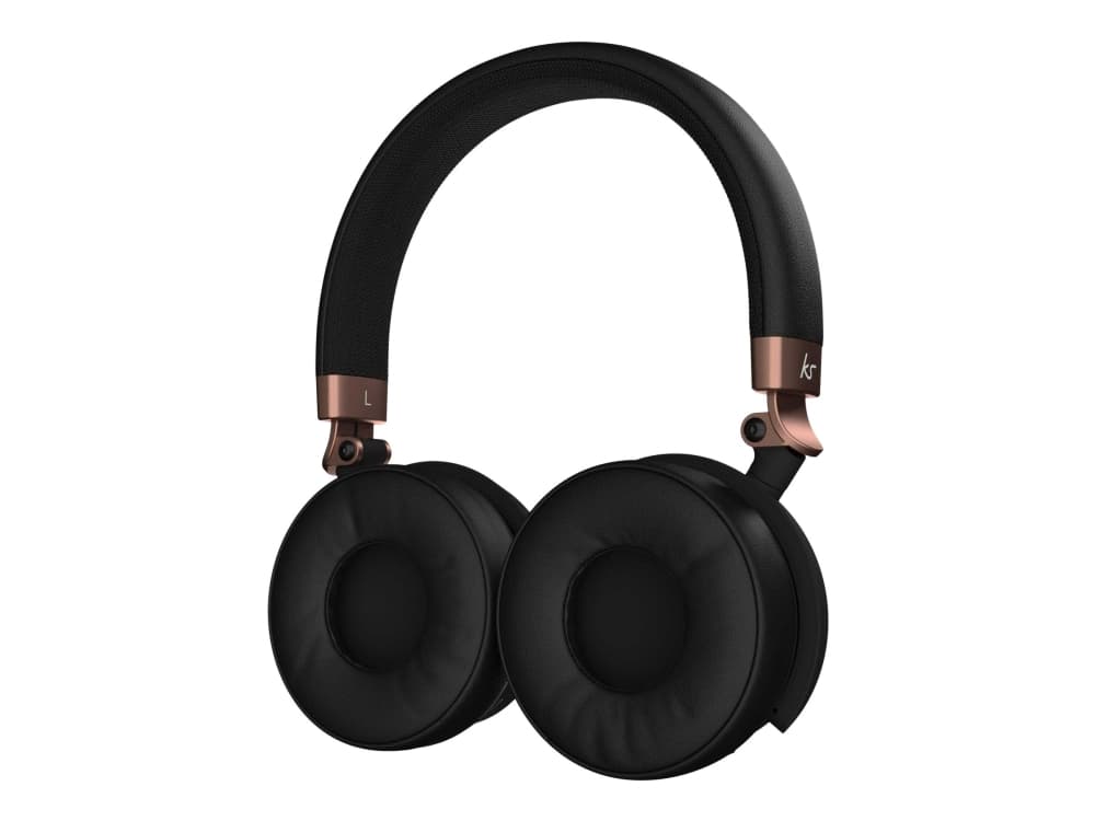 KitSound ACCENT 60 - Hodetelefoner - on-ear - Bluetooth - trådløs - rosagull