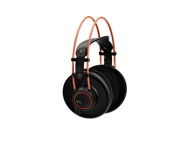AKG K712 PRO, Hörlurar, Huvudband, Musik, Svart, Orange, 3 m, Kabel
