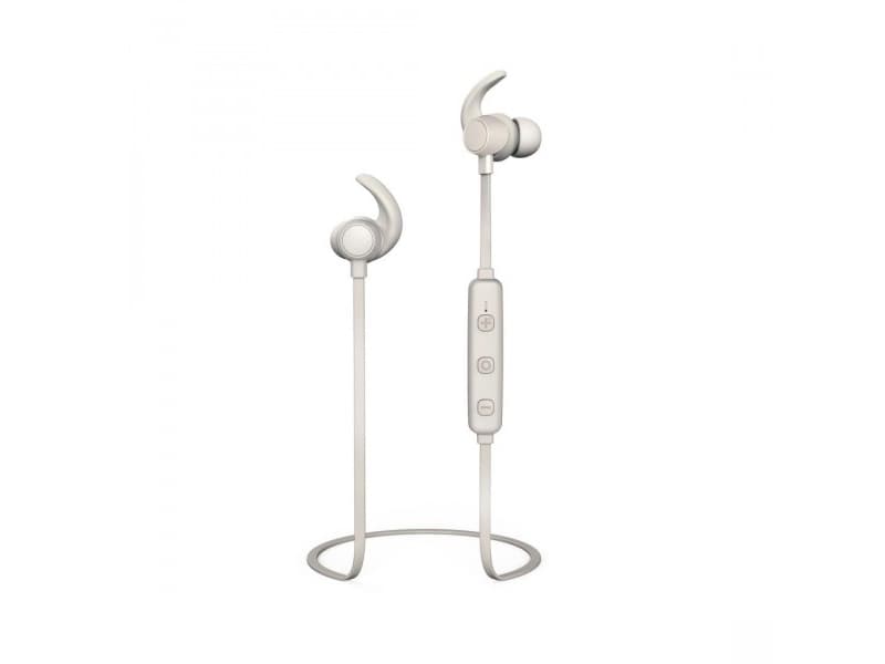 Thomson WEAR7208GR Bluetooth® Sport In Ear hovedtelefoner In-ear Headset, Lydstyrkeregulering Grå