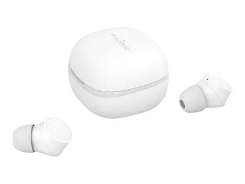 Bild av PURO TWINS - True wireless-hörlurar med mikrofon - inuti örat - Bluetooth - vit