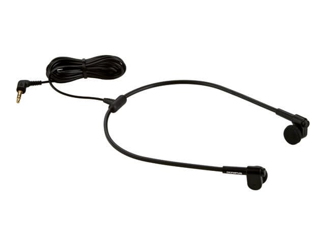 Olympus E-62, Kuulokkeet, In-ear, Musiikki, Musta, 3 m, Langallinen