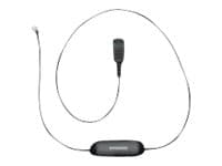 Jabra GN1221 Sound Limiter - Hodetelefonkabel - RJ-9 (hann) til Quick Disconnect - 80 cm