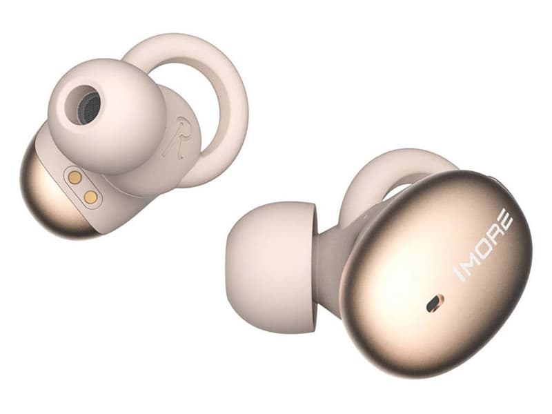 1more E1026BT-I True Wireless In Ear hovedtelefoner In-ear Headset, Noise Cancelling Guld