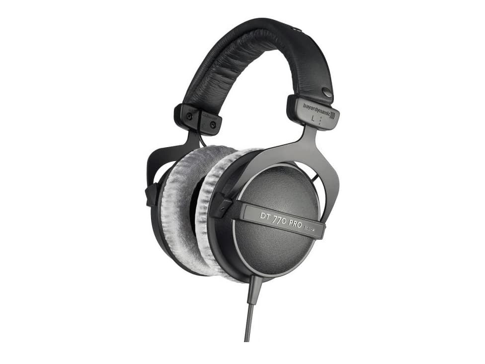 Beyerdynamic DT 770 PRO, Hodetelefoner, Hodebånd, Musikk, Svart, 3 m, Koblet med ledninger (ikke trådløs)