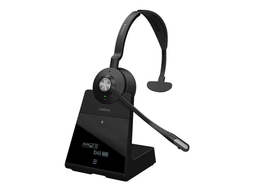 Jabra Engage 75 Mono - Hodesett - on-ear - DECT - trådløs - NFC