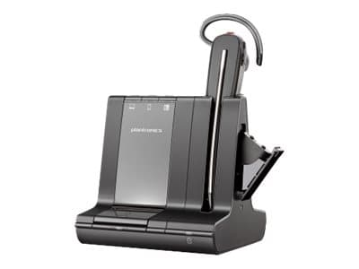 Poly Savi 8200 Office W8245-M - Microsoft - hodesett - i øret - konvertibel - Bluetooth - trådløs