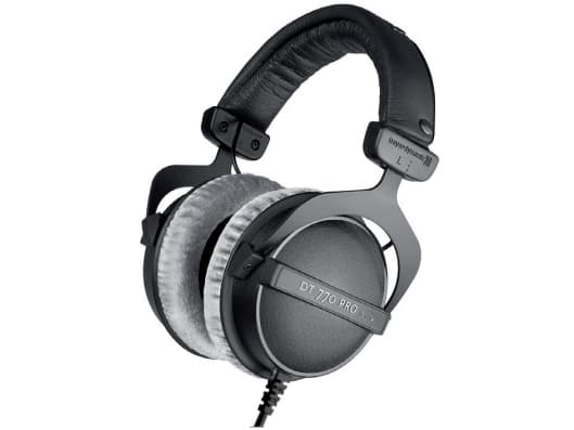Beyerdynamic DT 770 Pro, Hodetelefoner, Hodebånd, Musikk, Svart, Koblet med ledninger (ikke trådløs), 3 m