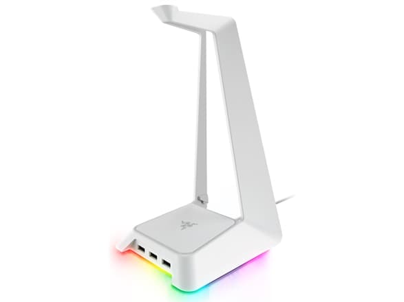 Razer Chroma Enabled Headset Stand with USB Hub Quartz - FRML Base Station Chroma