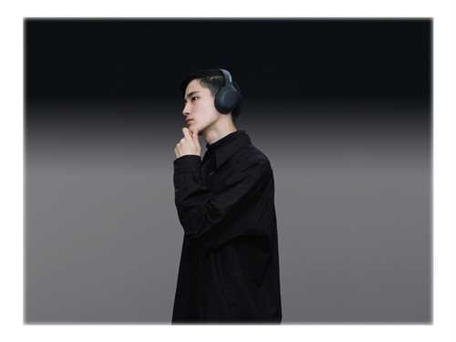 Bild av Sony h.ear on 3 WH-H910N - Hörlurar med mikrofon - fullstorlek - Bluetooth - trådlös - NFC - aktiv brusradering - 3,5 mm kontakt - svart