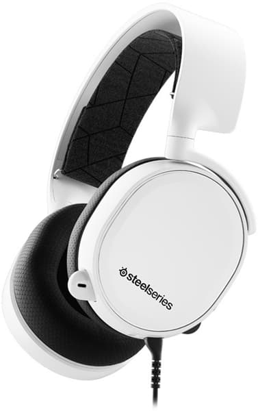 Steelseries Arctis 3 2019 Edition, vit