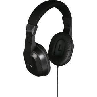 THOMSON HED4407 Senior Headband TV -kuulokemikrofoni - langallinen - Erittäin pitkä johto (8 m) - musta
