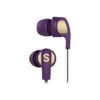 SKULLCANDY Smoking Bud 2 hörlurar i örat - med mikrofon - lila och beige