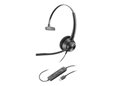 Poly EncorePro 310, USB-C - 300 Series - hodesett - on-ear - kablet - USB-C