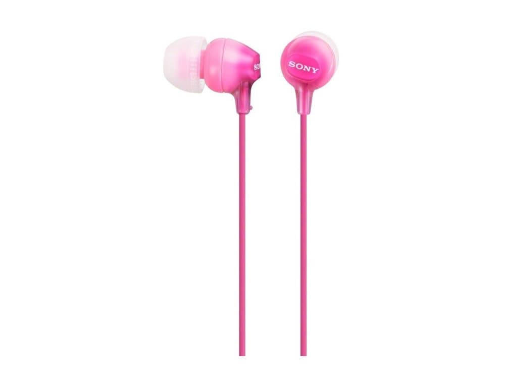 Sony MDR-EX15LP, Hörlurar, I öra, Musik, Rosa, 1,2 m, Kabel