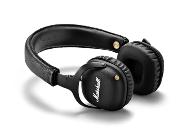 Marshall Mid A.N.C, Hörlurar, Huvudband, Samtal och musik, Svart, Svart, Kabel & Trådlös