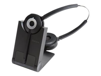Jabra PRO 920 Duo - Hodesett - on-ear - konvertibel - DECT - trådløs