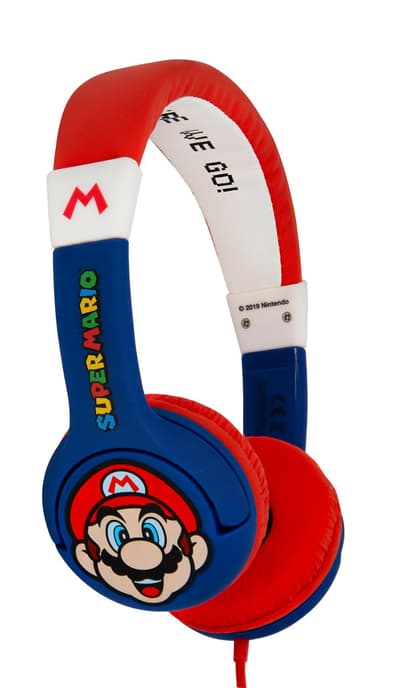 Super Mario Children's Headphone hovedtelefoner On Ear Max 85dB