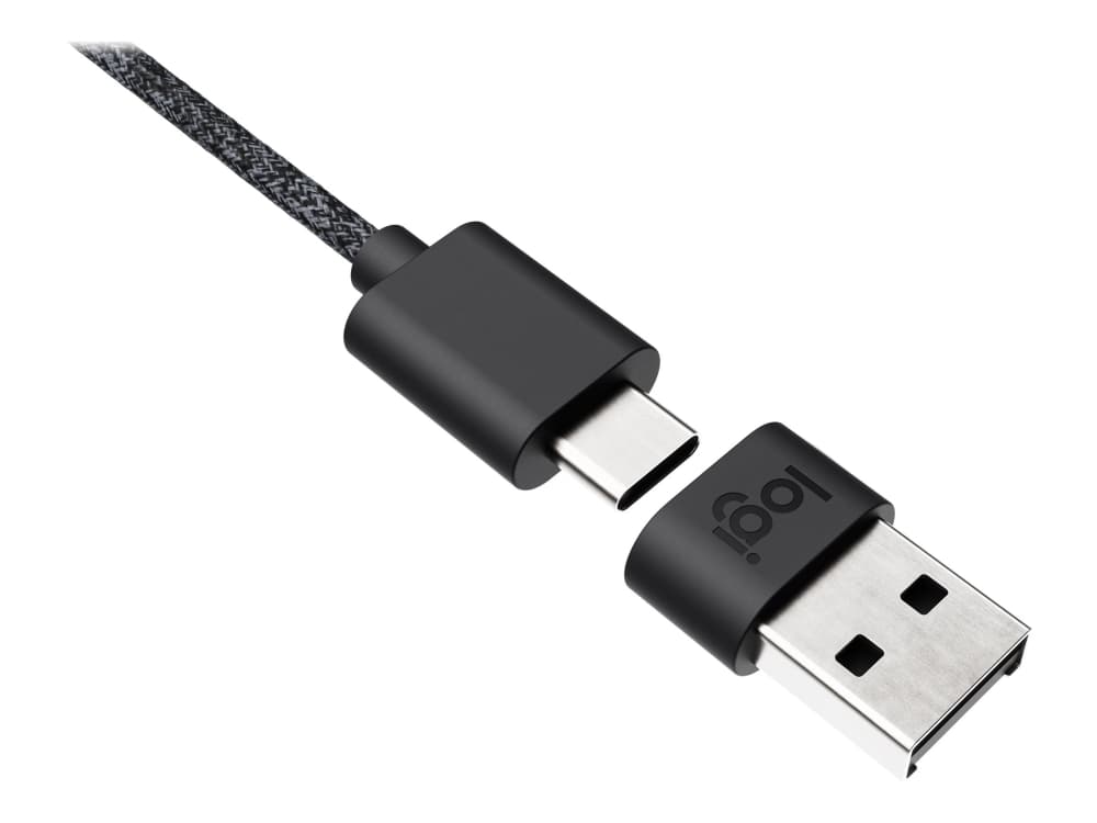 Logitech Zone Wired MSFT Teams - Headset - på örat - kabelansluten - USB-C - grafit - Certifierad för Microsoft-team
