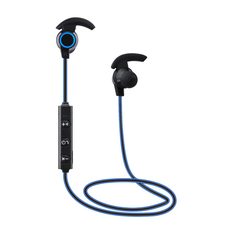 Trådlös sports hörlurar med mikrofon och BT 5.0/In-Ear Bluetooth hörlurar for Airpods iphone & android