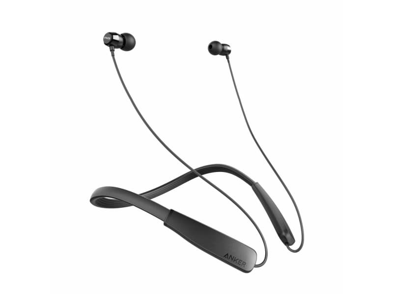 Anker SoundBuds Lite Bluetooth, Hodesett, Halsbånd, Samtaler og musikk, Svart, Stereofonisk, Digitalt