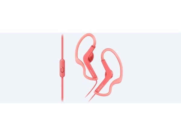 Sony MDRAS210APP, Headset, Öronkrok, Idrott, Rosa, Binaural, 1,2 m