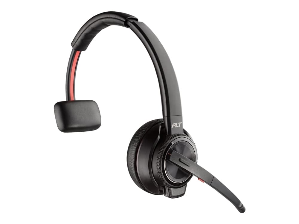 Poly Savi 8200 Series W8210-M - Microsoft - hodesett - on-ear - DECT / Bluetooth - trådløs - aktiv støydemping