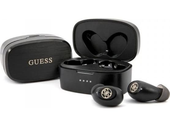 Guess Bluetooth-kuulokkeet GUTWSJL4GBK TWS + telakointiasema musta/musta 4G
